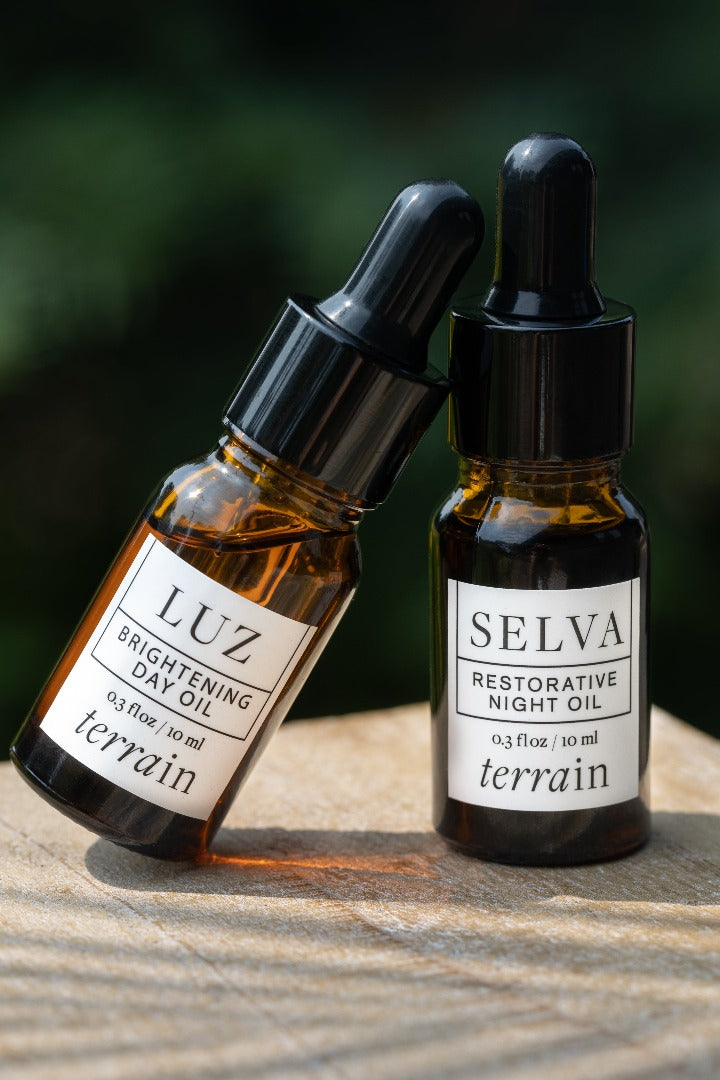 Face Oil Discovery Set - LUZ and SELVA Mini Duo