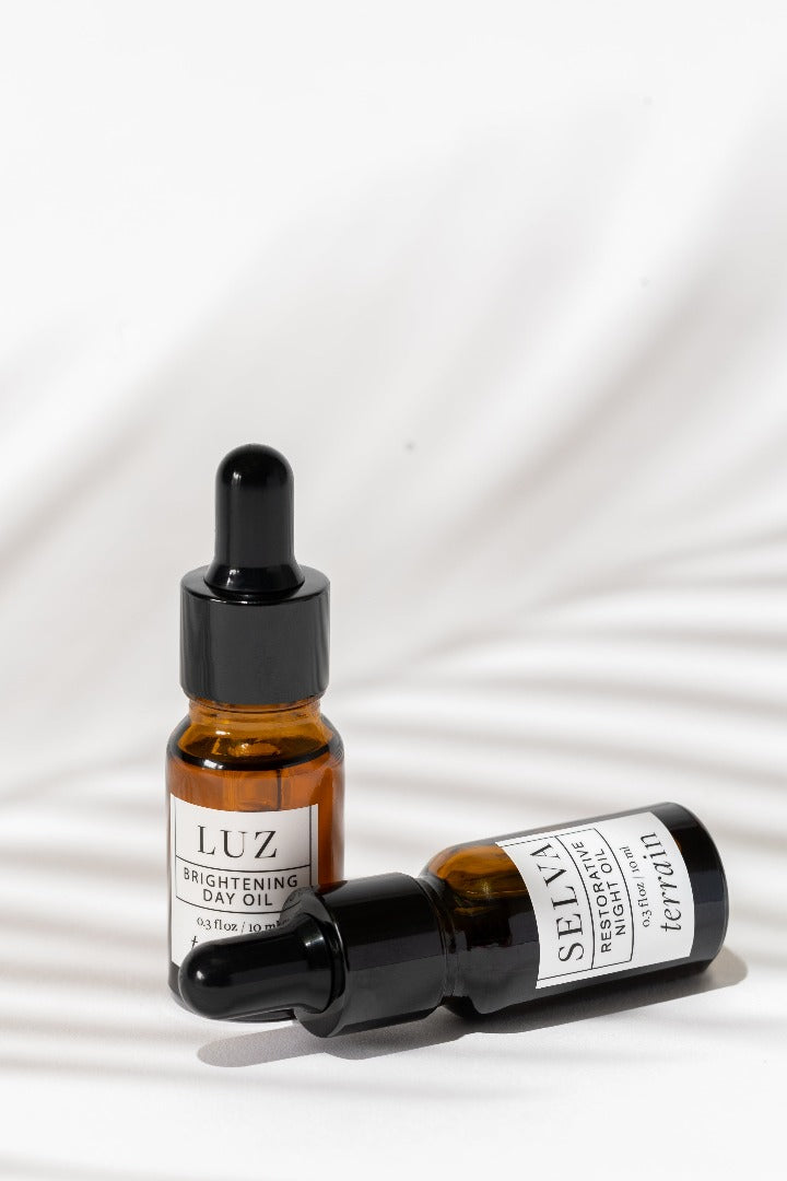 Face Oil Discovery Set - LUZ and SELVA Mini Duo