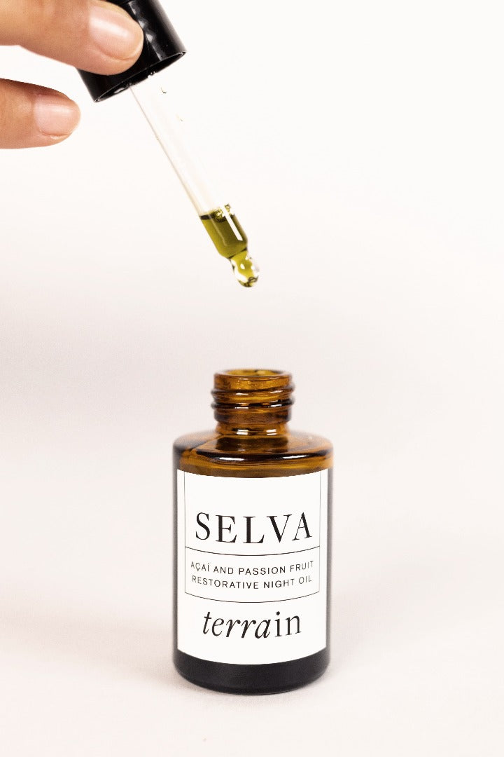 SELVA Restorative Face Oil with Açaí and Passionfruit